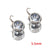 10 PCS/Package 5.5mm Diameter Diameter 7 Mm 304 Stainless Steel Zircon Round Polished Pendant