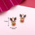 10 PCS/Package Alloy Christmas Tree Santa Claus Star Pendant