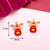 10 PCS/Package Alloy Christmas Tree Santa Claus Star Pendant