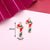 10 PCS/Package Alloy Christmas Tree Santa Claus Star Pendant