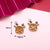 10 PCS/Package Alloy Christmas Tree Santa Claus Star Pendant