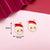 10 PCS/Package Alloy Christmas Tree Santa Claus Star Pendant