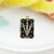 10 PCS/Package Alloy Color Block Pendant