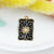 10 PCS/Package Alloy Color Block Pendant