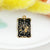 10 PCS/Package Alloy Color Block Pendant