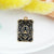 10 PCS/Package Alloy Color Block Pendant