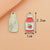 10 PCS/Package Alloy Color Block Pendant