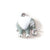 10 PCS/Package Alloy Elephant Pendant