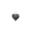 10 PCS/Package Alloy Heart Shape Pendant