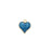 10 PCS/Package Alloy Heart Shape Pendant