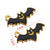 10 PCS/Package Alloy Pumpkin Bat Pendant