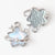 10 PCS/Package Alloy Rhinestones Plating Inlay Pendant