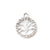 10 PCS/Package Alloy Rhinestones Tree Pendant Minimalist