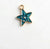 10 PCS/Package Alloy Star Moon Pendant