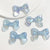 10 PCS/Package Arylic Bow Knot Polished Beads