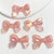 10 PCS/Package Arylic Bow Knot Polished Beads