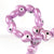 10 PCS/Package Ceramics Heart Shape Beads