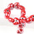 10 PCS/Package Ceramics Heart Shape Beads