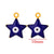 10 PCS/Package Diameter 5mm Diameter 6 Mm Diameter 8mm 304 Stainless Steel Star Heart Shape Eye Pendant