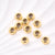 10 Pcs/Package 1 Set 20 Pcs/Package 2.5X 3mm 2x4mm 3x6mm Hole 1~1.9mm Hole 2~2.9mm Hole 3~3.9mm Copper 18K Gold Plated Flat Round Stripe Abacus Beads Polished Beads Spacer Bars