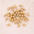 10 Pcs/Package 6x3mm 7x4mm 8x5mm Hole 1~1.9mm Hole 2~2.9mm 304 Stainless Steel 18K Gold Plated Round Simple Solid Color Polished Pendant Earring Findings