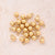 10 Pcs/Package 6x3mm 7x4mm 8x5mm Hole 1~1.9mm Hole 2~2.9mm 304 Stainless Steel 18K Gold Plated Round Simple Solid Color Polished Pendant Earring Findings