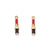 10 Pcs/package Ig Style Simple Style Lipstick Lips Alloy Enamel Inlay Jewelry Accessories