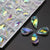 10 Pcs/package Ig Style Simple Style Water Droplets Crystal Glass Jewelry Accessories