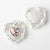 10 Pcs/package Ig Style Sweet Heart Shape Alloy Enamel Inlay Jewelry Accessories