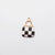 10 Pcs/package Simple Style Bag Lattice Alloy Enamel Jewelry Accessories