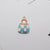 10 Pcs/package Simple Style Bag Lattice Alloy Enamel Jewelry Accessories