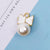 10 Pcs/package Simple Style Bow Knot Alloy Enamel Inlay Jewelry Accessories