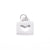 10 Pcs/package Simple Style Gloves Heart Shape Lock Stainless Steel Plating Jewelry Accessories