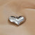 10 Pcs/package Minimalist Heart Shape Resin Plating Jewelry Accessories