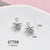 10 Pcs/package Simple Style Star Heart Shape Butterfly Alloy Plating Inlay Pendant Jewelry Accessories