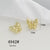 10 Pcs/package Simple Style Star Heart Shape Butterfly Alloy Plating Inlay Pendant Jewelry Accessories