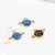 10 Pcs/package Simple Style Star Moon Alloy Enamel Plating Pendant Jewelry Accessories