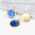 10 Pcs/package Simple Style Star Moon Alloy Enamel Plating Pendant Jewelry Accessories