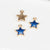 10 Pcs/package Simple Style Star Moon Alloy Enamel Plating Pendant Jewelry Accessories