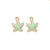 10 Pcs/package Simple Style Starfish Alloy Enamel Jewelry Accessories