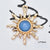 10 Pcs/package Simple Style Sun Alloy Plating Inlay Jewelry Accessories