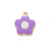 10 Pcs/package Sweet Flower Alloy Enamel Jewelry Accessories