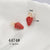 10 Pcs/package Sweet Pumpkin Fruit Alloy Enamel Pendant Jewelry Accessories