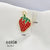 10 Pcs/package Sweet Pumpkin Fruit Alloy Enamel Pendant Jewelry Accessories