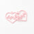 10 Pcs/package Sweet Simple Style Flame Heart Shape Alloy Spray Paint Plating Beads Jewelry Accessories