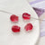 10 Pieces 10 * 8mm 11 * 16mm Glass Leaf Flower Beads