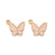 10 Pieces 2MM Alloy Butterfly Pendant