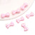 10 Pieces Arylic Bow Knot Beads