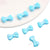 10 Pieces Arylic Bow Knot Beads