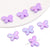 10 Pieces Arylic Butterfly Beads